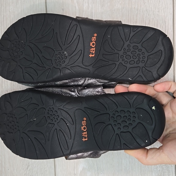 Taos Footwear Women Gift 2 Loop Toe  Comfort Sandals Shoes Slide Sz 8 - Picture 12 of 13